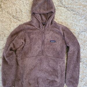 Patagonia Los Gatos Fleece Hoodie With Marsupial Pocket Size Medium
